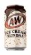 A&W Root Beer - Ice Cream Sundae