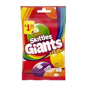 Skittles Giant Vegan Chewy Fruit Sweetes