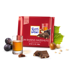 Ritter Sport - Rom Og Rosin
