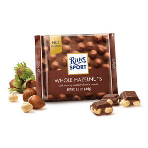 Ritter Sport - Mælk Med hel Nød