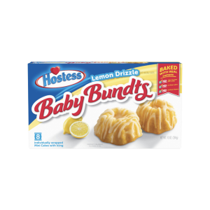 Hostess Baby Bundts Lemon Drizzle