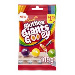 Skittles Giants Gooey Fruits
