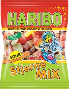 Haribo Stjerne mix sour 