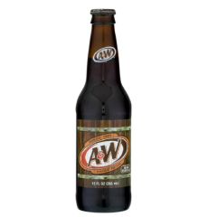A&W Root Beer Glas