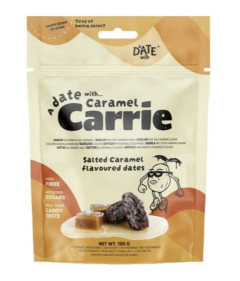 Tørret Dadler - Salted Caramel