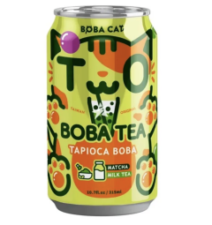 Boba Cat - Matcha Milk Tea