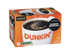 Dunkin' Midnight - Dark Roast K-Cup pods - Datovare