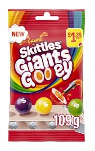 Skittles Giants Gooey Fruits