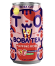 Boba Cat - Strawberry Peach Tea